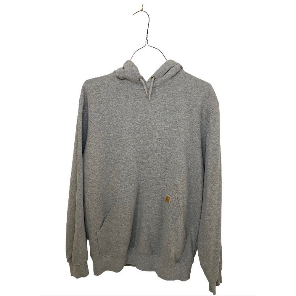 Men's Gray Carhartt hoodie loose fit size M